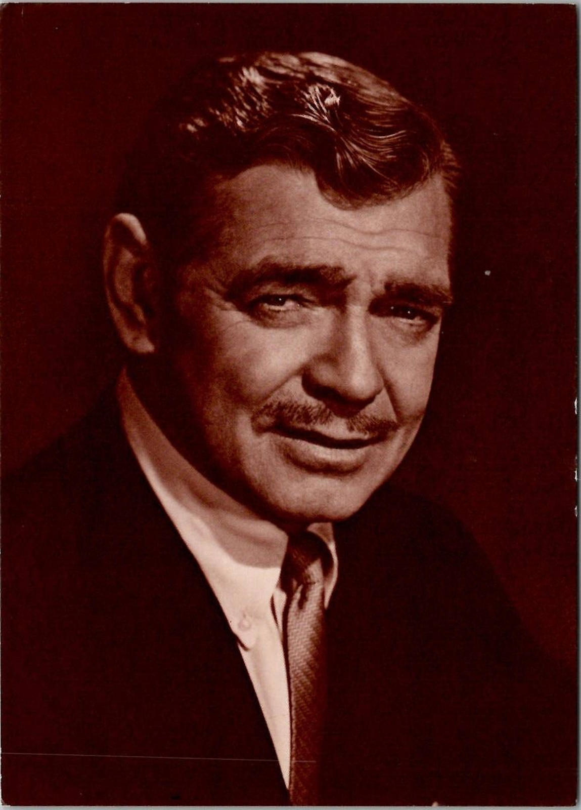 Postcard Clark Gable - fotocard Ludlow Sales FC-14-50