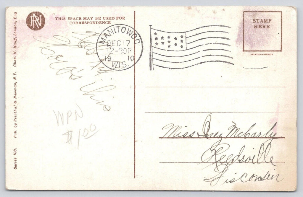 Postcard An Hour with Art Series 103 Charles Scribner's Suns Reinthal Newman NY