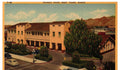 Postcard Linen Lollesgard Specialty Southern Pacific Depot Tucson Arizona UNP