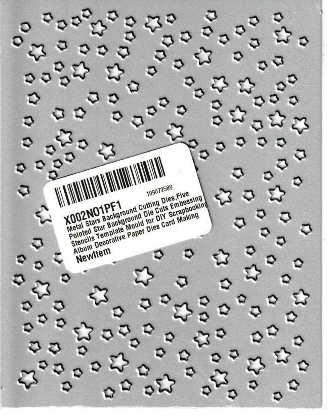 Star Confetti Background Cutting Dies for DIY Scrapbooking and Card Making
