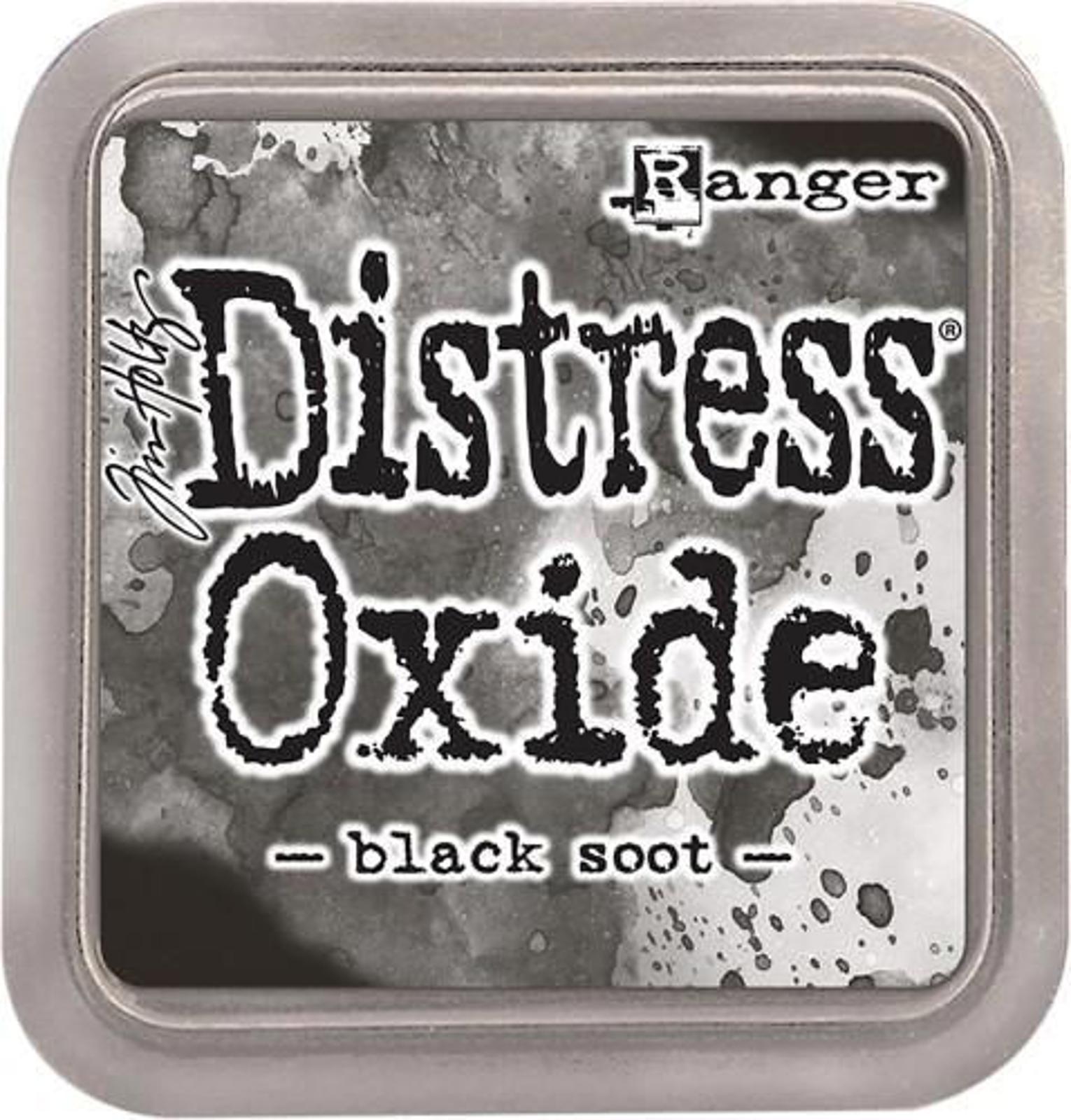 TDO-55815 Tim Holtz Distress Oxide Pad Black Soot 3" x 3" Ranger
