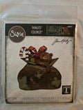 664972 Sizzix Toyland Tim Holtz Thinlits Colorize Die Cutting Set Holiday Theme