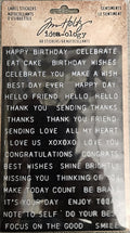 TH94121 Tim Holtz Idea-ology Label Stickers Assortment