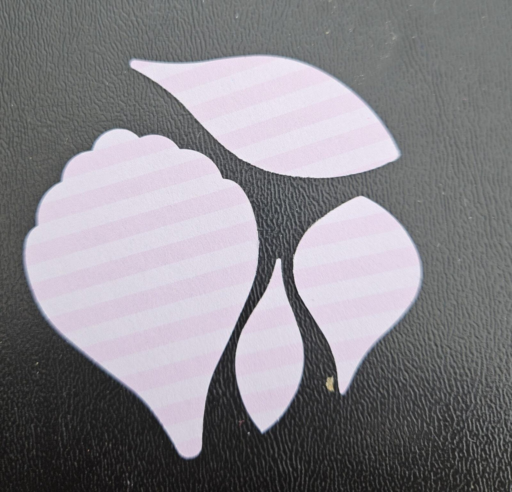 Stampin' Up! Paper Punch Cutter with Floral Leaf Design Locking Closure