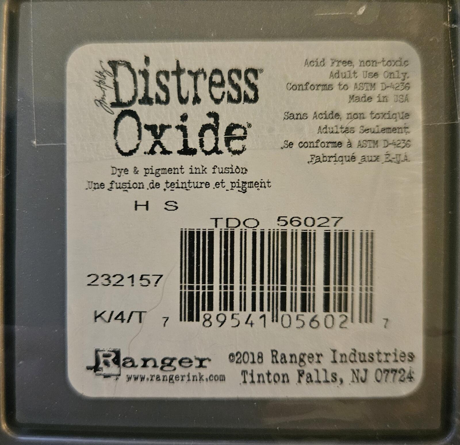 TDO-56027 Tim Holtz Distress Oxides Ink Pad-Hickory Smoke 3" x 3"
