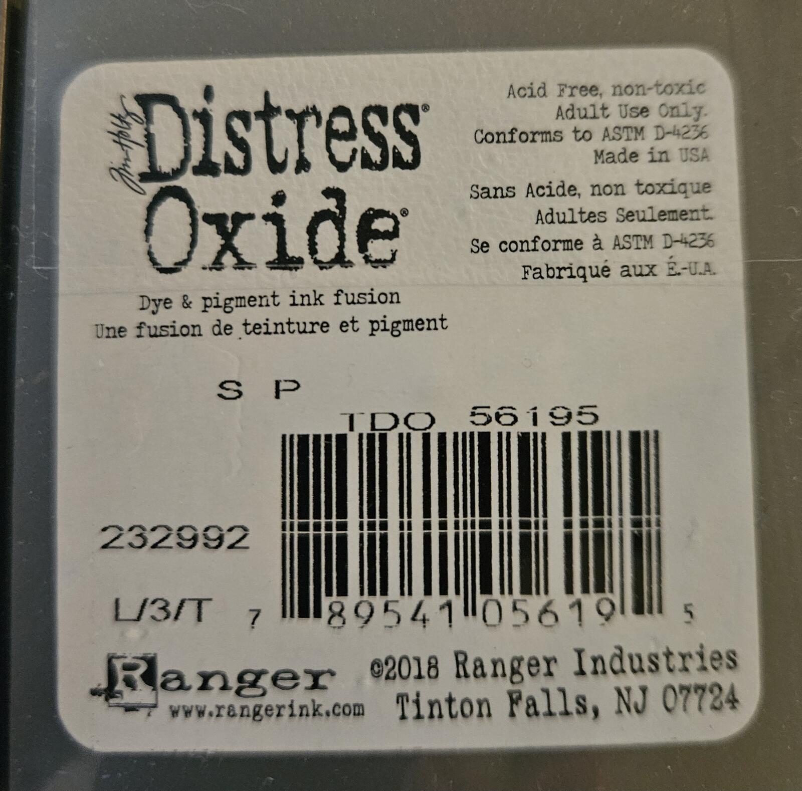 TDO-56195 Tim Holtz Distress Oxides Ink Pad-Seedless Preserves 3" x 3"