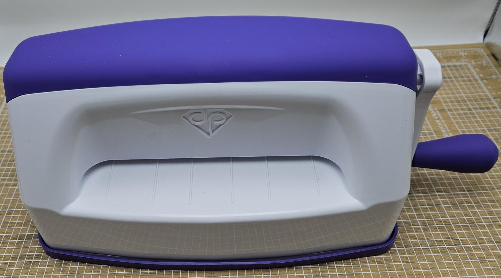 Diamond Press Purple Grand Marquise Die Cutting Machine 7.25" Opening