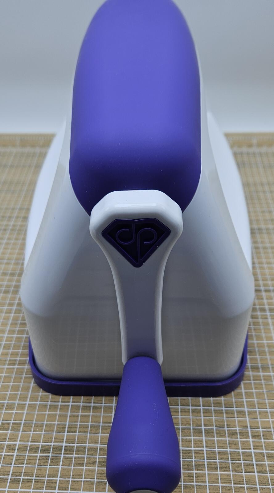 Diamond Press Purple Grand Marquise Die Cutting Machine 7.25" Opening