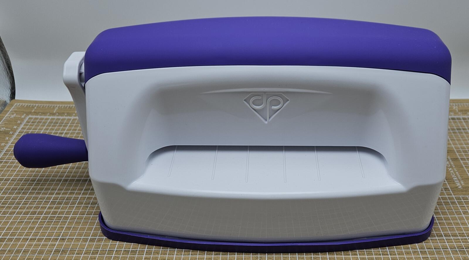 Diamond Press Purple Grand Marquise Die Cutting Machine 7.25" Opening
