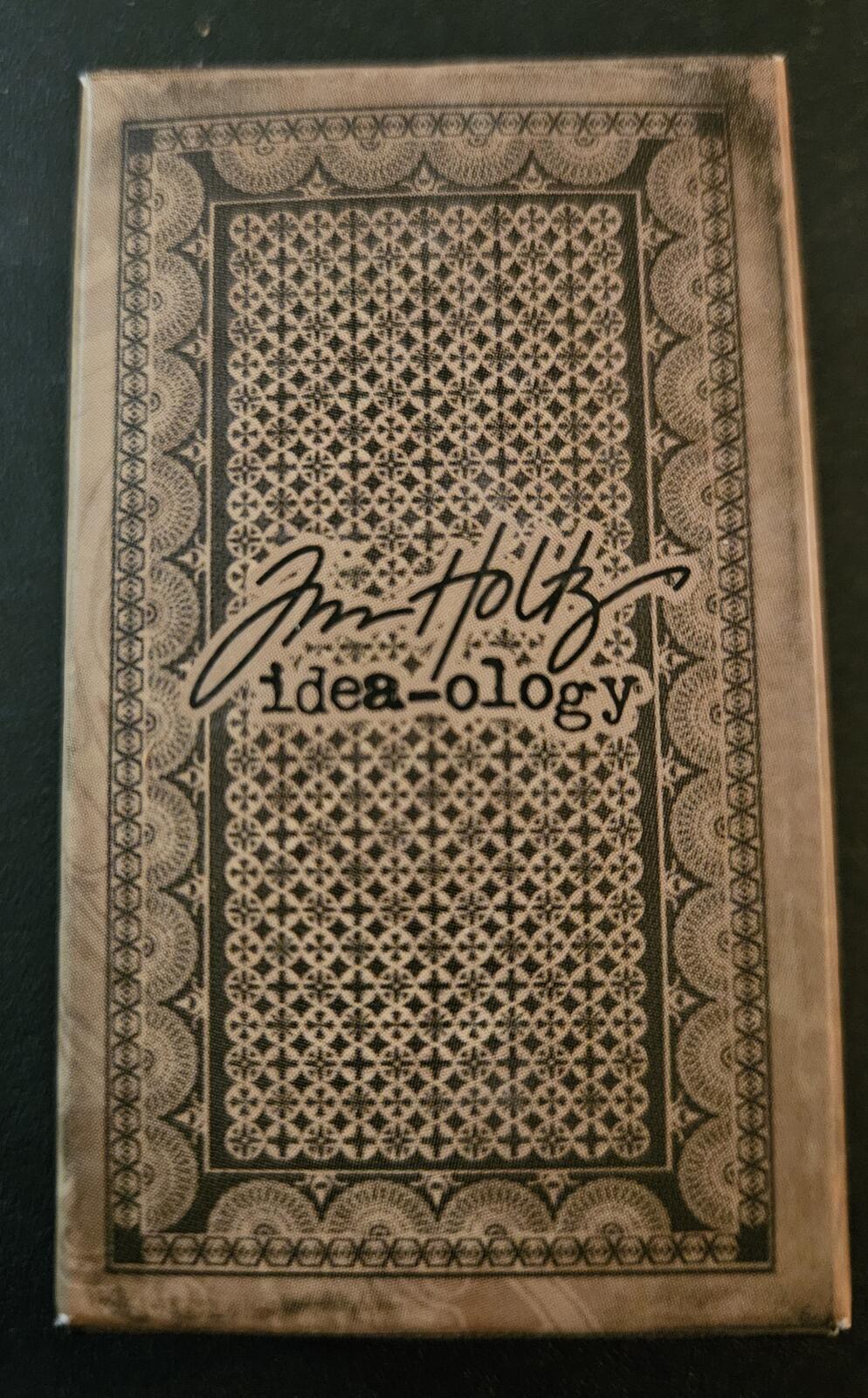 Idea-ology 72 Playing Cards by Tim Holtz Alpha Numeric 1.5" x 2.5" open package