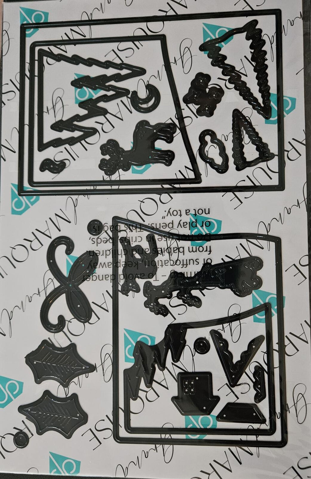 Diamond Press Die Kit Layered Scene Crafting Dies Unused 907136 655222440013