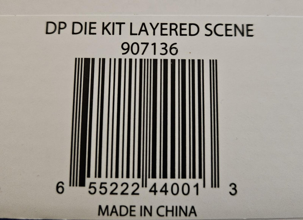 Diamond Press Die Kit Layered Scene Crafting Dies Unused 907136 655222440013