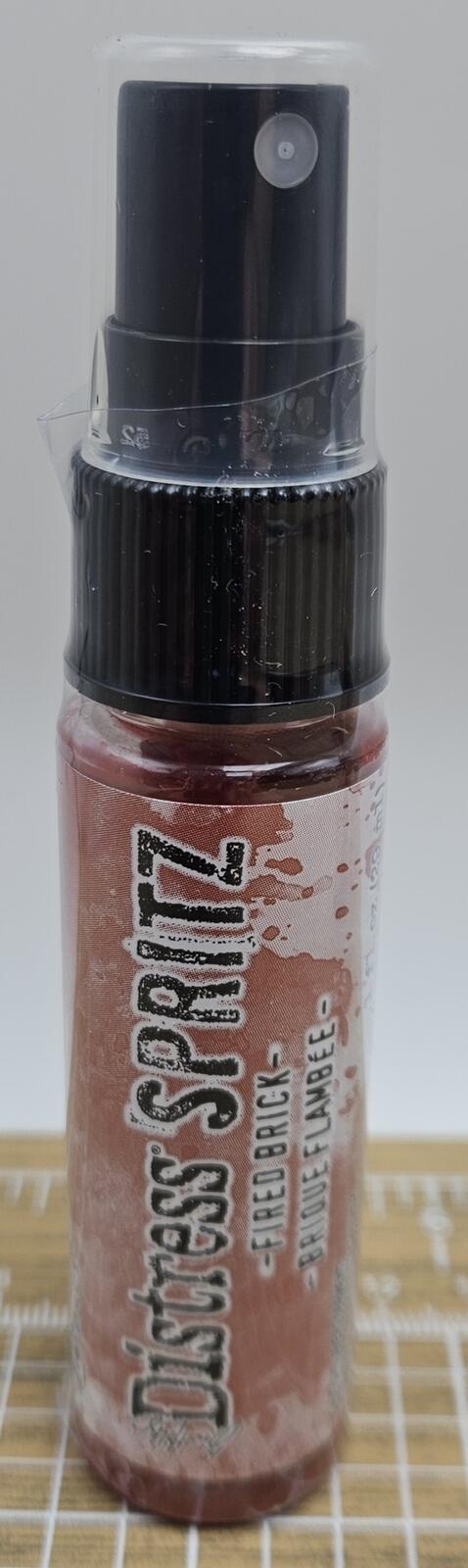 Fired Brick - Tim Holtz Ranger Distress Spritz Spray Bottle 1 fl oz (29ml)