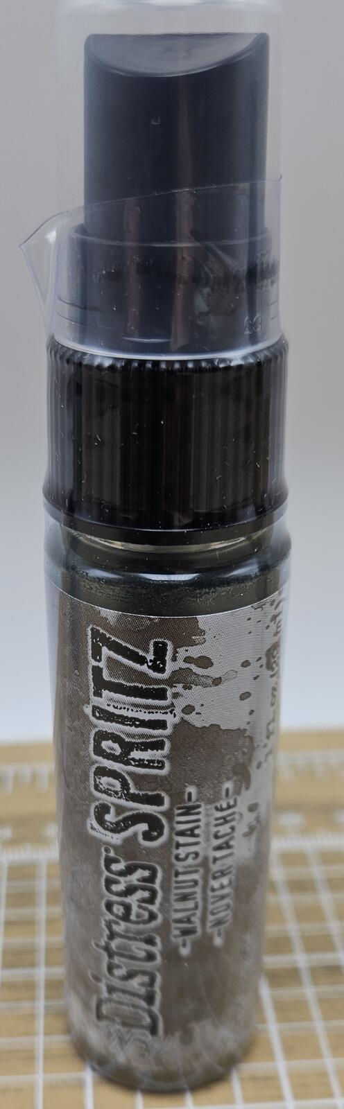 Walnut Stain - Tim Holtz Ranger Distress Spritz Spray Bottle 1 fl oz (29ml)