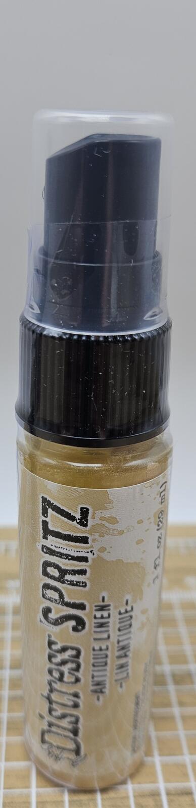 Antique Linen - Tim Holtz Ranger Distress Spritz Spray Bottle 1 fl oz (29ml)