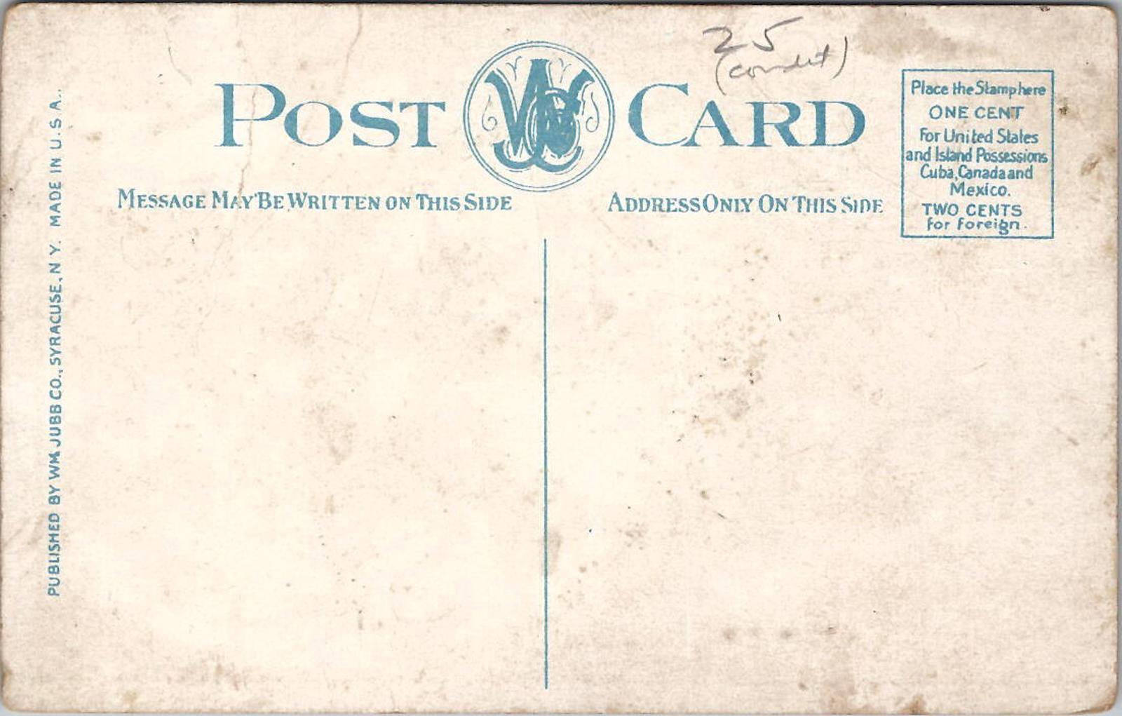 Postcard Mess Room Auburn Prison N.Y. New York WJC