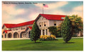 Postcard Linen Santa Fe Railway Station Amarillo Texas CoulorPicture Boston UNP