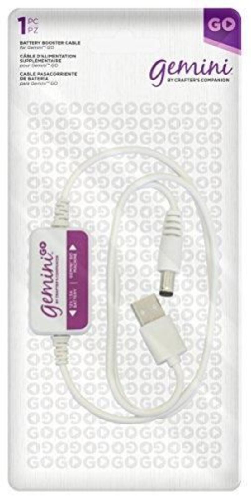Gemini Go Accessories Battery Booster Cable, Us: one Size, White