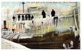 Postcard The Last Boat of the Season Sault St. Marie Canada Great Lakes Shipping