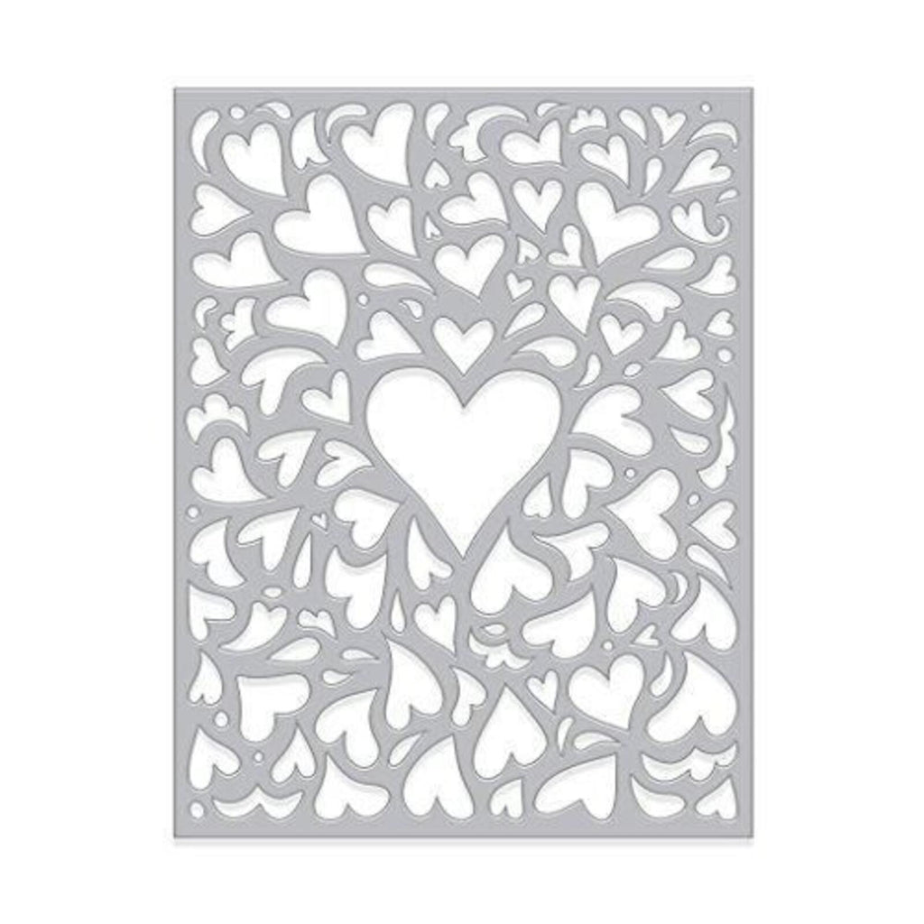 Hero Arts DI483 Fancy Dies  Window on Love Confetti Fancy