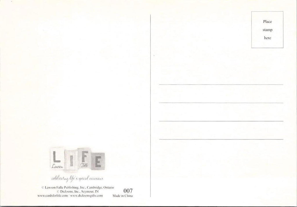 Postcard Ephemera Inspirational Sayings Yellow Daisy Image UNP 6x4 inches