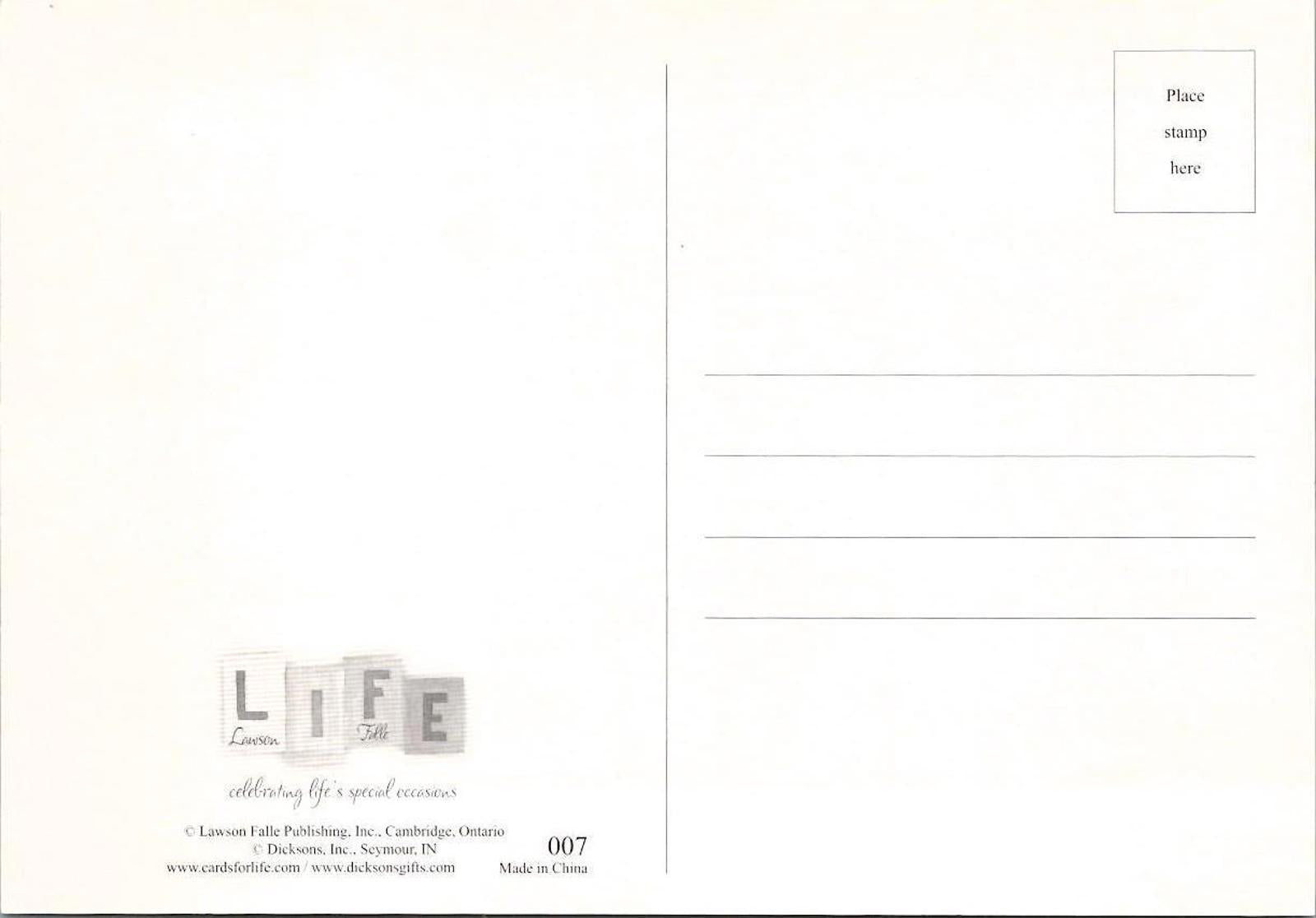 Postcard Ephemera Inspirational Sayings Yellow Daisy Image UNP 6x4 inches
