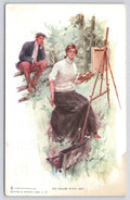 Postcard An Hour with Art Series 103 Charles Scribner's Suns Reinthal Newman NY