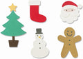 665336 Sizzix D Potter Thinlits 13 Dies Basic Christmas Shape