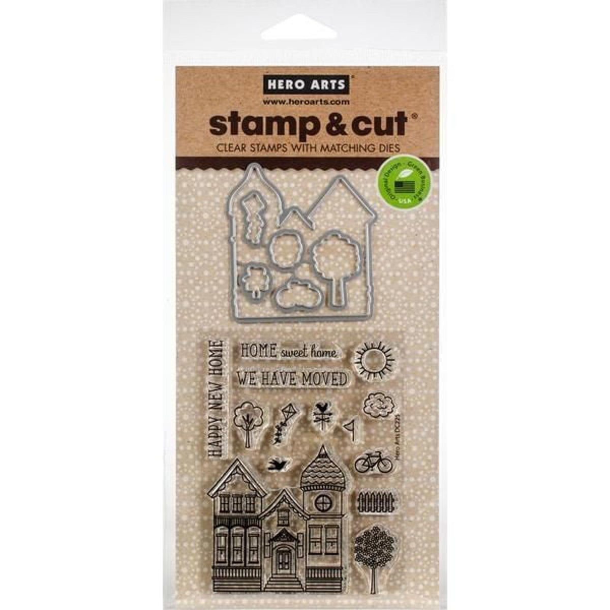 DC225 Hero Arts Stamp & Cut House