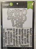 DC297 Hero Arts Congrats & Yay Stamp & Cut XL