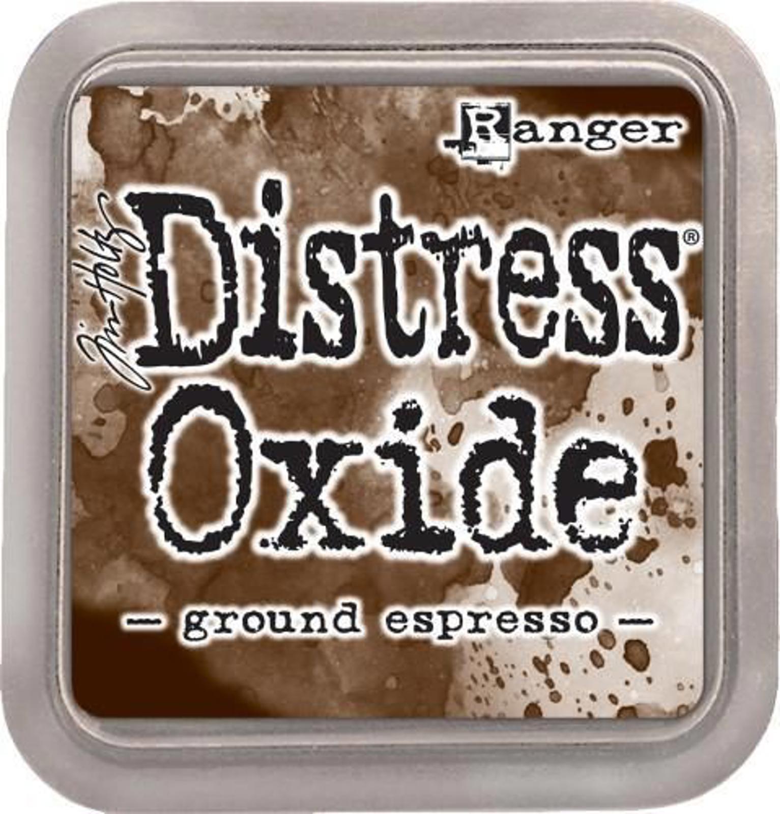 TDO-56010 Ranger Tim Holtz Distress Oxide Pad - Ground Espresso 3" x 3"