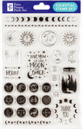 Celestial Clear Silicone Stamp Set