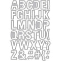 DI342 Hero Arts Frame Cut Dies Luggage Tag Alphabet