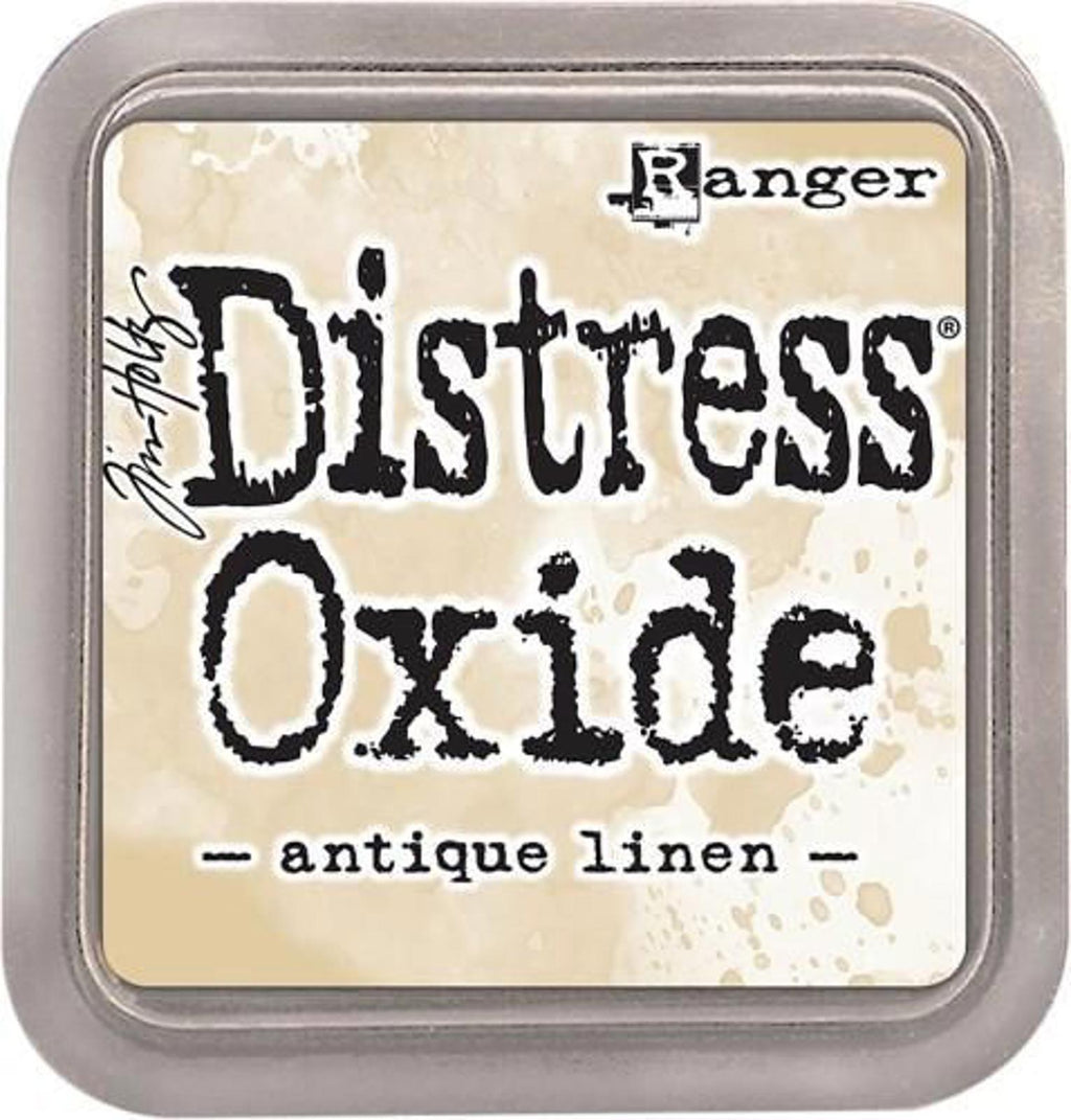 TDO-55792 Tim Holtz Distress Oxides Ink Pad Antique Linen 3" x 3"