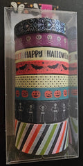 Happy Halloween Washi Tape American Crafts 34024703 8 rolls 4-6 Yards each