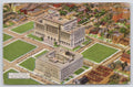 Postcard Court House and Safety Building Milwaukee Wis Police Jail Courts UNP