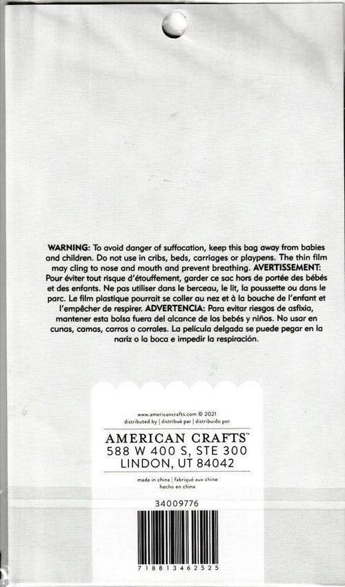 34009776 Hip Stamp Hooray 19-Piece Floral Stamp Set