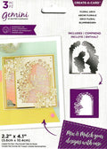 Gemini Create-A-Card Floral Arch Papercraft Die Set - 3 Pieces