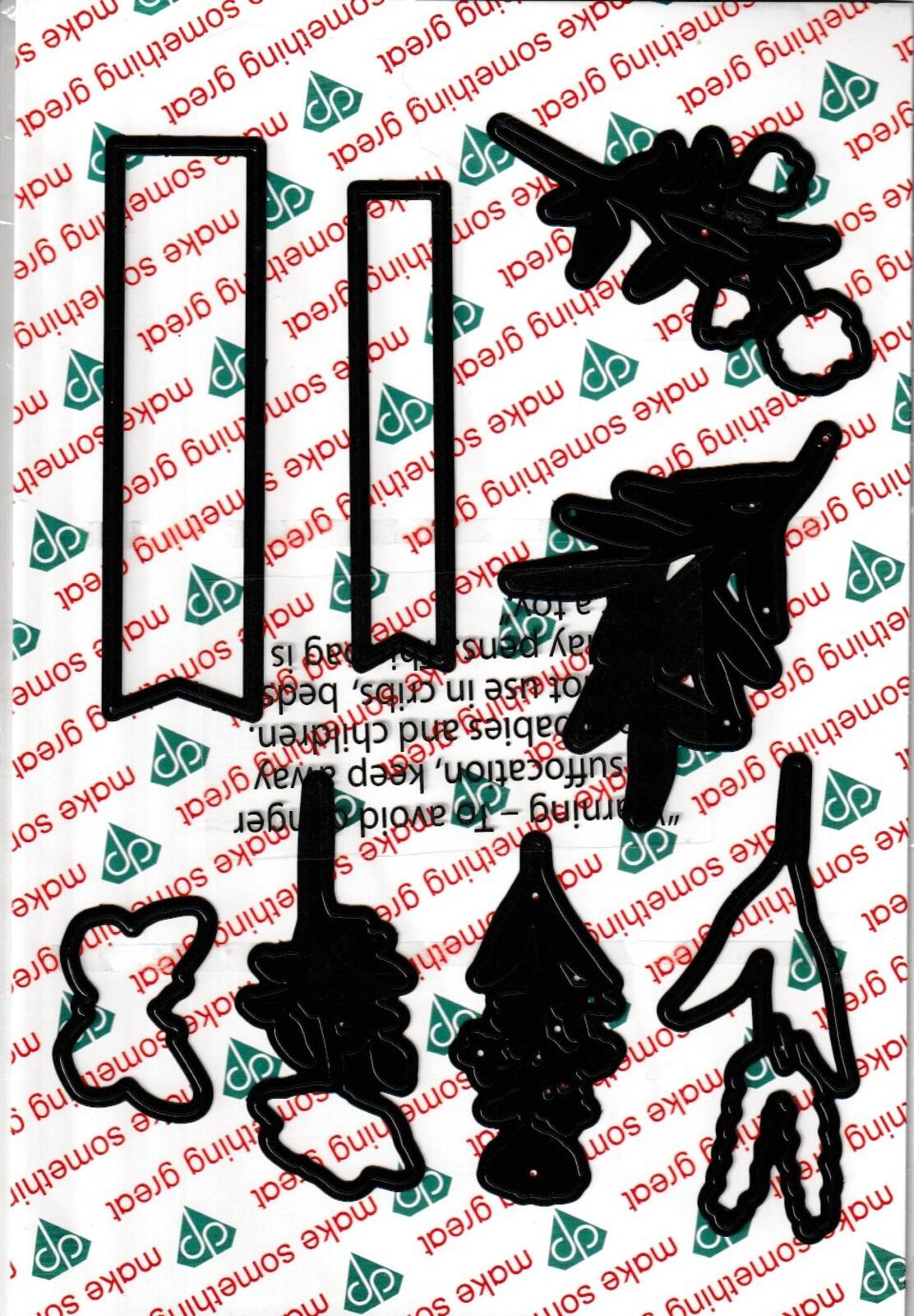 Painted Sentiments - Diamond Press Die, Stamp & Stencil Kit with Adhesive Sheets
