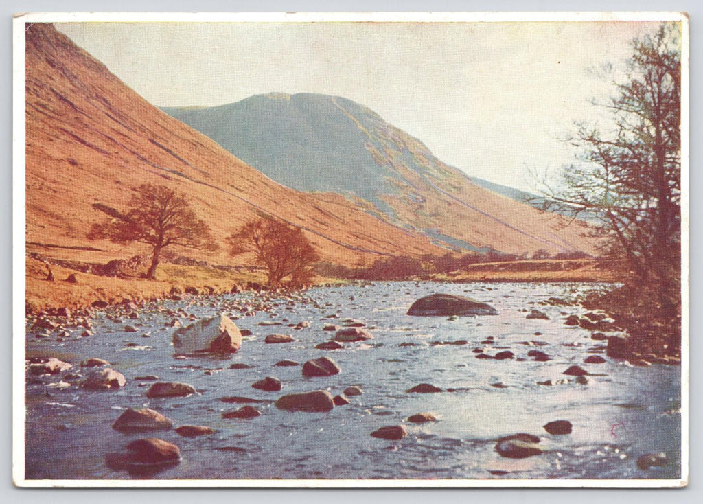 Postcard Glen Lyon Near Aberfeldy Perthshire Lower Slopes Ben Lawers J Gurney UN