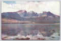 Postcard Blaven and Loch Slapin from Tarrin Isle of Skye Colour Photograph