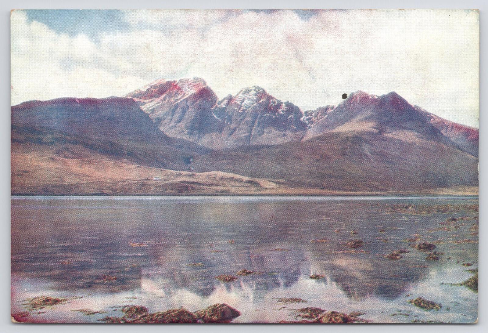 Postcard Blaven and Loch Slapin from Tarrin Isle of Skye Colour Photograph