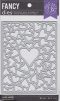 DI483 Window on Love Confetti Fancy Dies Paper Layering Hero Arts 085700915731