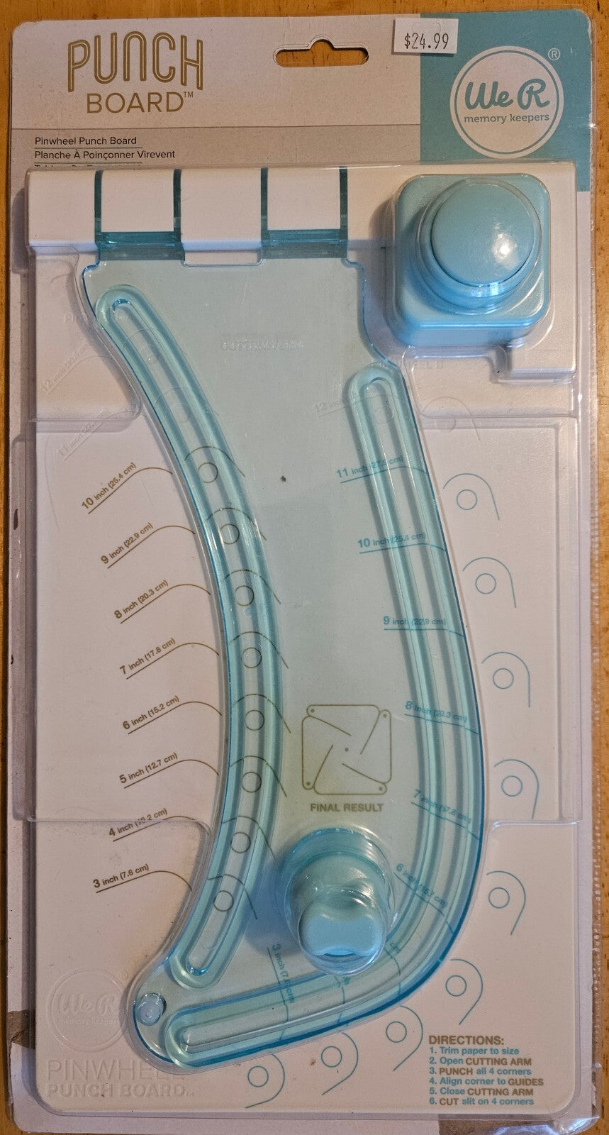 We R Memory Keepers Pinwheel Punch Board