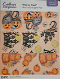 Trick or Treat Die-Cut 3D Topper Pad Crafter's Companion 250 Halloween Elements