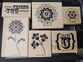 Stampin' Up! True Friend Rubber Stamp Set of 6