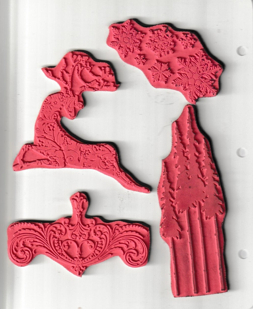 CMS052 Reindeer Flight Stampers Anonymous Tim Holtz Collection Rubber Stamp Set