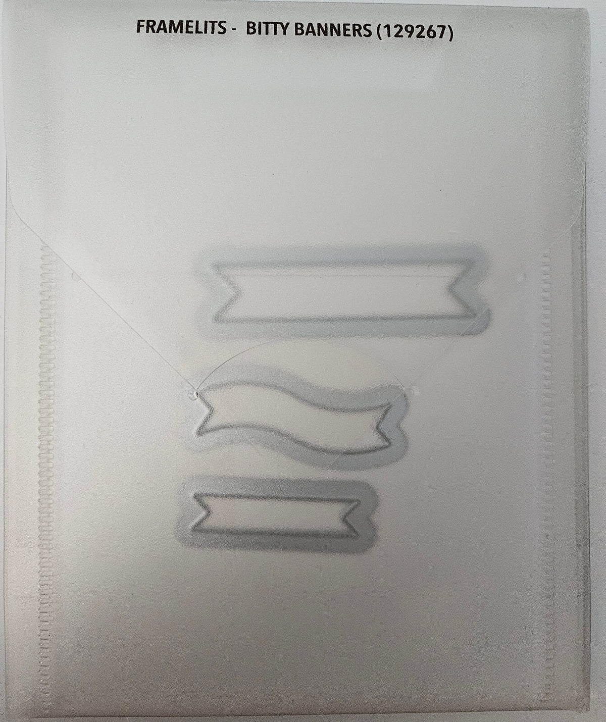 Stampin' Up! Big Shot Framelits Bitty Banners 3 pcs Die Cut Set 129267