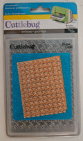 37-1167 Houndstooth Provo Craft Cuttlebug Houndstooth Embossing Folder