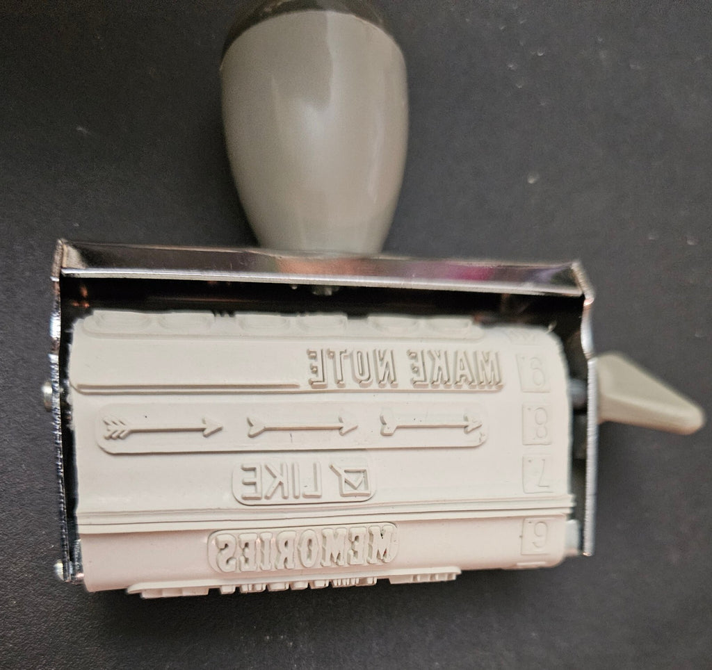 Stampin' Up! Rotating Rubber Stamp with Multiple Phrases